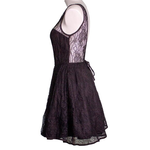 Akira Chicago Black Label Lace Dress Size M - Picture 2 of 5